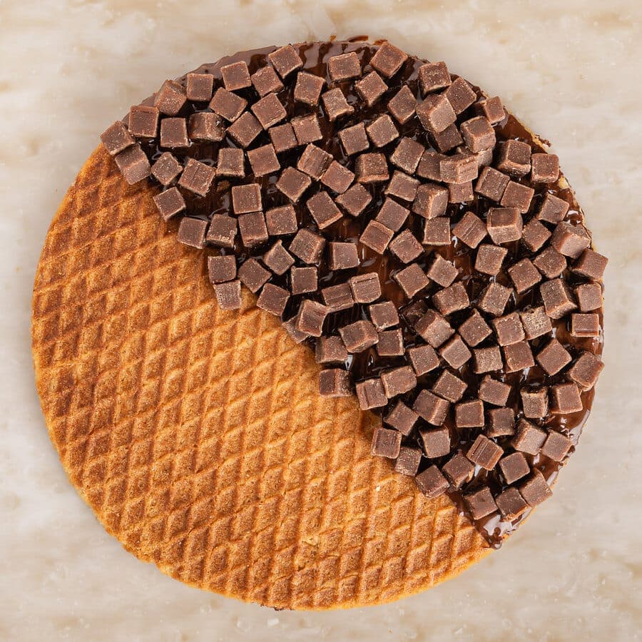 Melly's Brownie Fudge stroopwafel