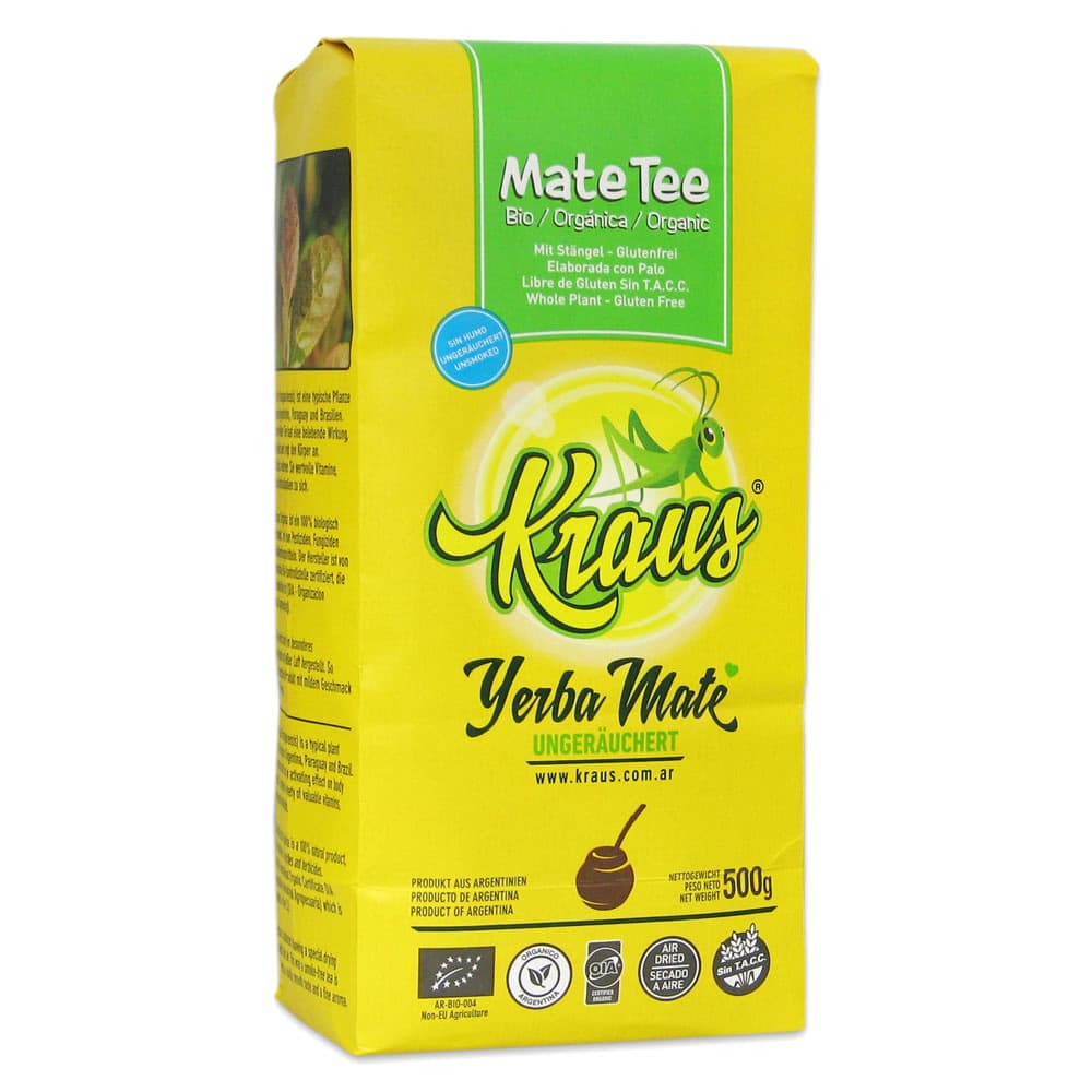 Yerba maté Kraus Orgánica, 500 g